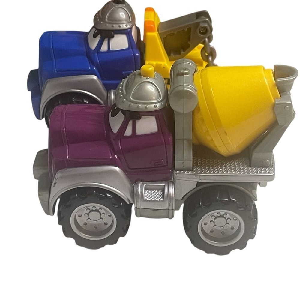 Vintage Tonka Little Chuck and Friends Set Of 2 Diecast Trucks Y2K! - Picture 2 of 12